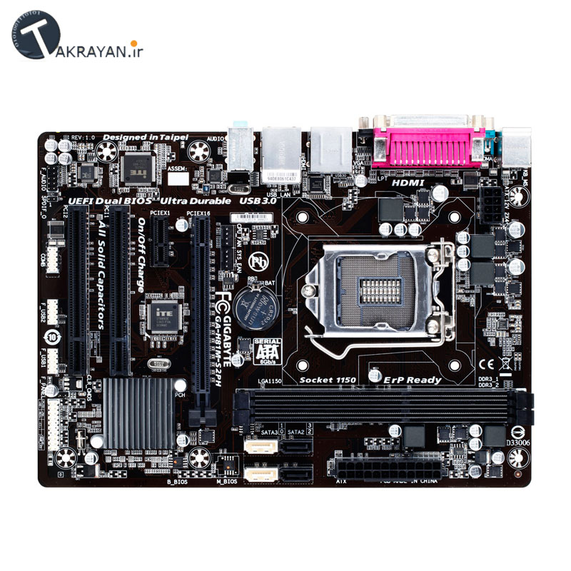 GIGABYTE H81M-S2PH LGA1150 H81 Mainboard
